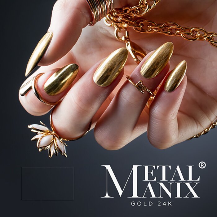 Metal Manix® 24 carat gold'