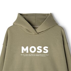Indigo Sweatshirt Moss S/M