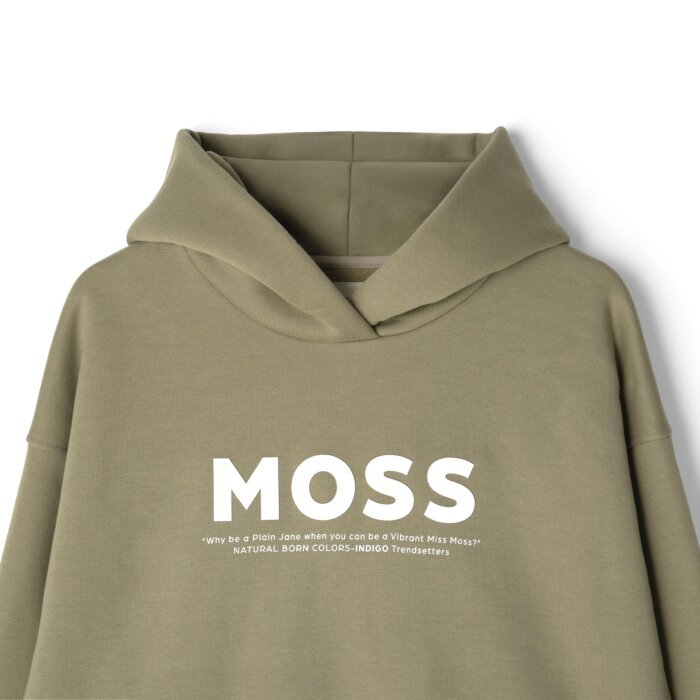 Indigo Blouse Moss S/M'