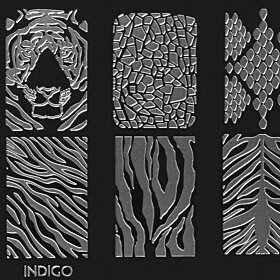 Indigo Blaszka do stempli 01