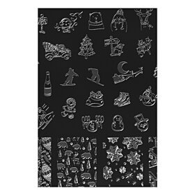 Winter 2 stamping plate