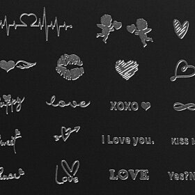 Indigo Blaszka do stempli 05