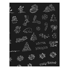 Winter 2 stamping plate