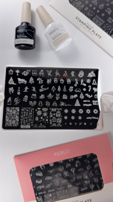 Winter 2 stamping plate