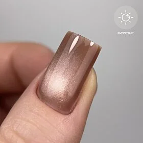 Lakier hybrydowy Cat Eye Catpuccino, please!