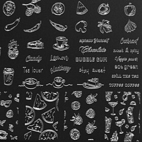 Blaszka do stempli Foodie 1