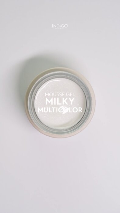 Mousse Gel Milky Multicolor