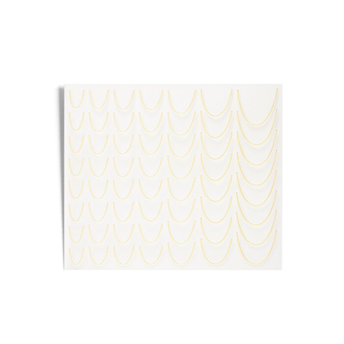 Naklejki do paznokci French - Gold