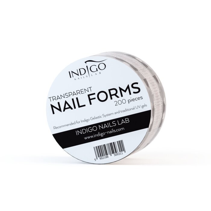 Transparent Nail Forms – 200 pcs'