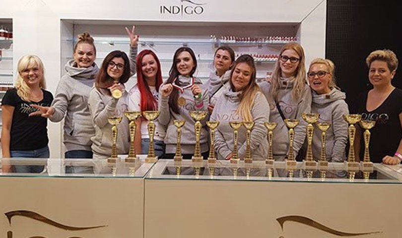 Mistrzostwa NailPro 2018: Team Indigo zdobył 16 nagród!